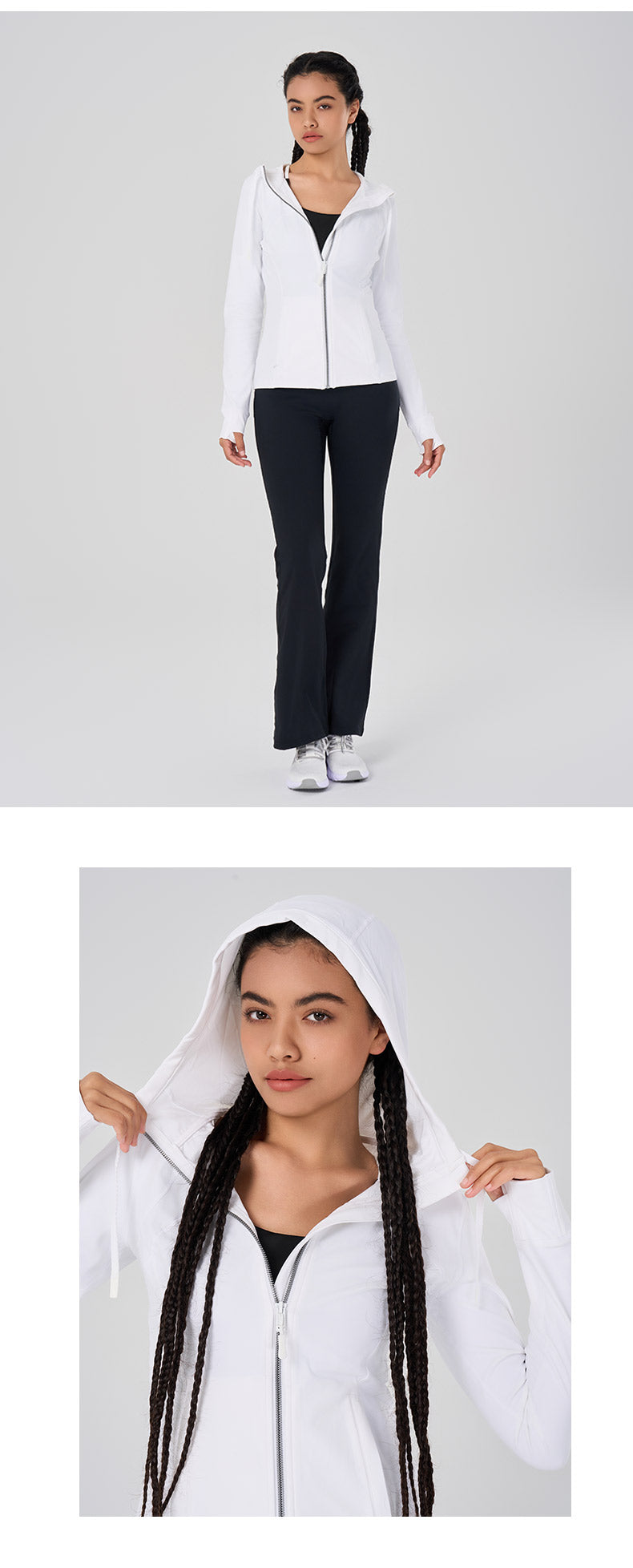 ProMotion Fitted Performance Hooded Jacket