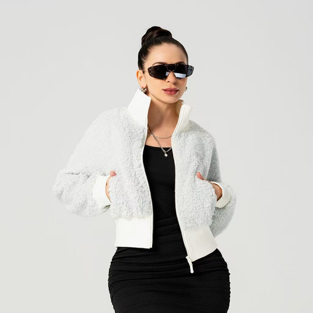 FrostCloud Plush Zip Jacket