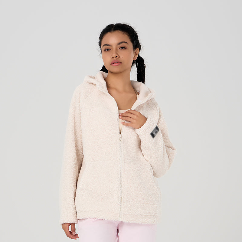 TeddySoft Long-Fleece Zip Hoodie