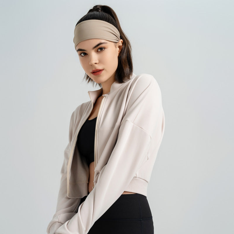 FlexFit Cropped Training Jacket